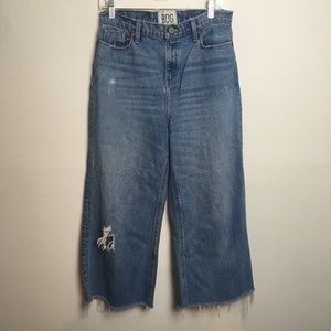 BDG wide leg cropped jeans